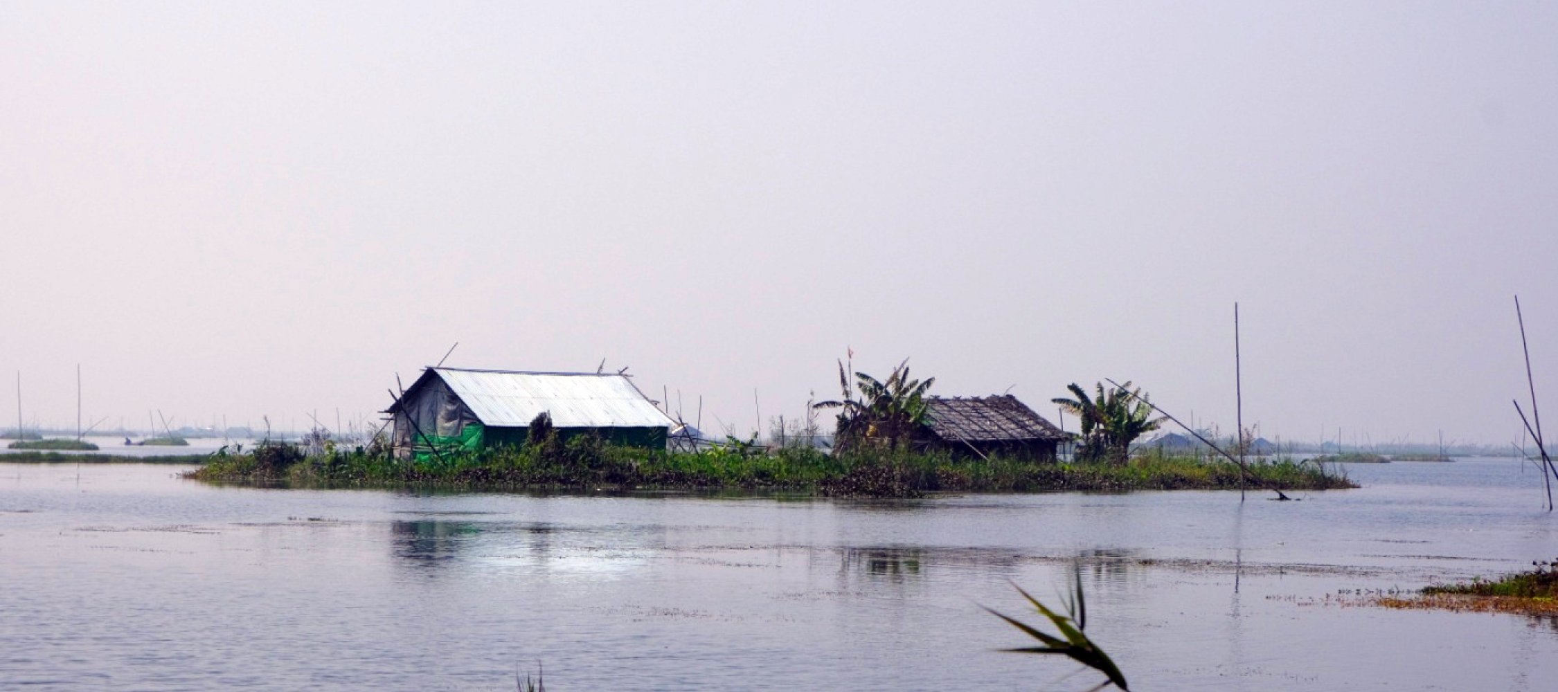 Floating Huts of Loktak